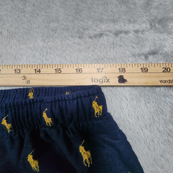 Polo Ralph Lauren Pants Mens XL Navy Cotton Lounge Sleep All Over Pony Preppy - Picture 6 of 7